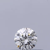 0.19 carat Round diamond F VVS2 Excellent