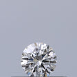 0.18 carat Round diamond E VVS1 Excellent