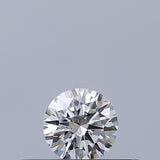 0.18 carat Round diamond E VVS1 Excellent