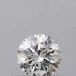 0.21 carat Round diamond E VVS1 Excellent
