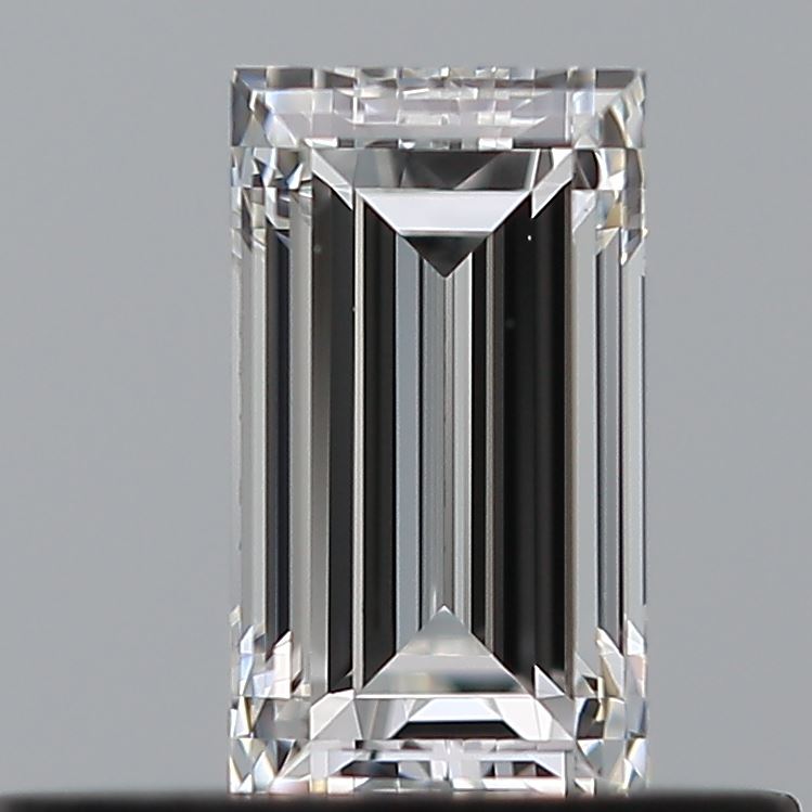 0.39 carat Baguette diamond F  VVS1