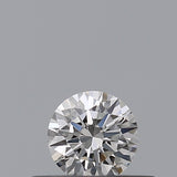 0.24 carat Round diamond F  IF Excellent