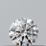 0.18 carat Round diamond E  VVS1 Excellent