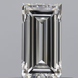 0.55 carat Baguette diamond E VVS2 