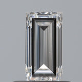 0.51 carat Baguette diamond E VVS1 