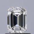 0.70 carat Emerald diamond F IF Excellent