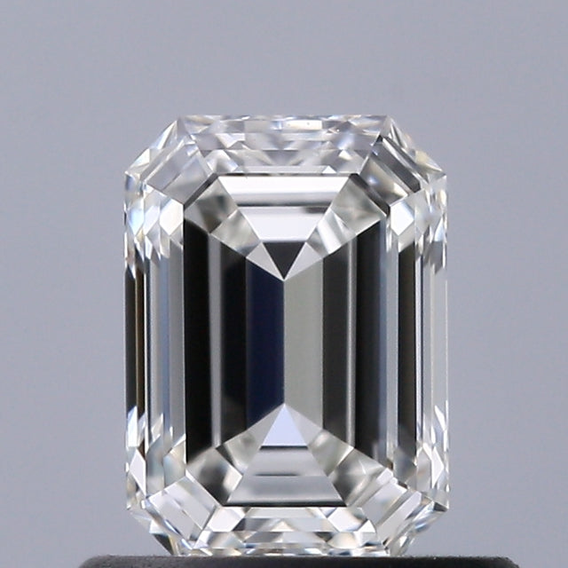 0.70 carat Emerald diamond F IF Excellent