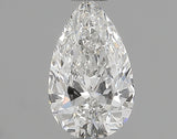 0.62 carat Pear diamond F VVS2 