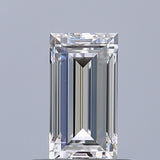 0.53 carat Baguette diamond E VVS2 
