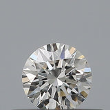 0.24 carat Round diamond F  VVS2 Excellent