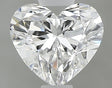 0.54 carat Heart diamond E IF 