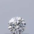 0.26 carat Round diamond E IF Excellent