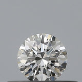 0.21 carat Round diamond D  VVS2 Excellent