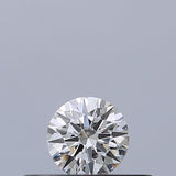 0.19 carat Round diamond E VVS2 Excellent