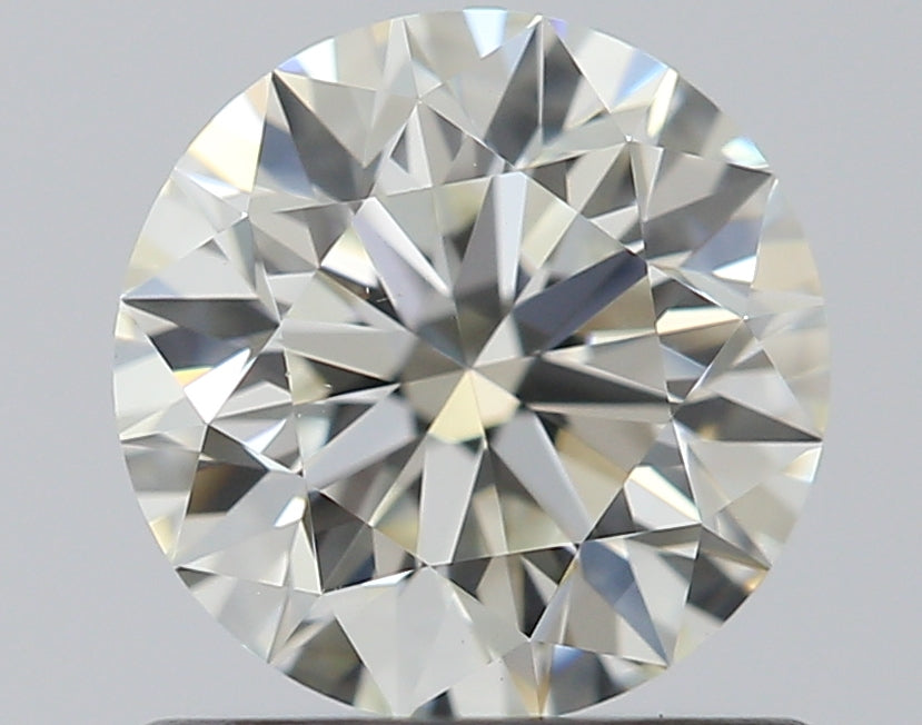 0.74 carat Round diamond J IF Excellent
