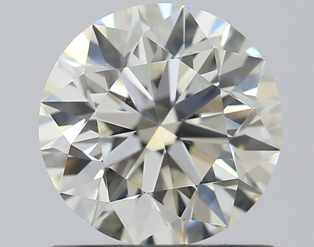 0.74 carat Round diamond J IF Excellent