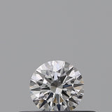 0.21 carat Round diamond F  IF Excellent