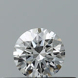 0.19 carat Round diamond D  VVS2 Excellent