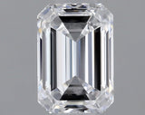 0.55 carat Emerald diamond D VS1 