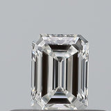 0.24 carat Emerald diamond F  VVS2