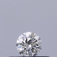 0.18 carat Round diamond E VS2 Excellent