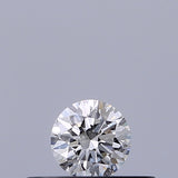 0.18 carat Round diamond E VS2 Excellent