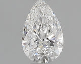 0.32 carat Pear diamond F IF 