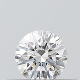 0.19 carat Round diamond D  VVS1 Excellent