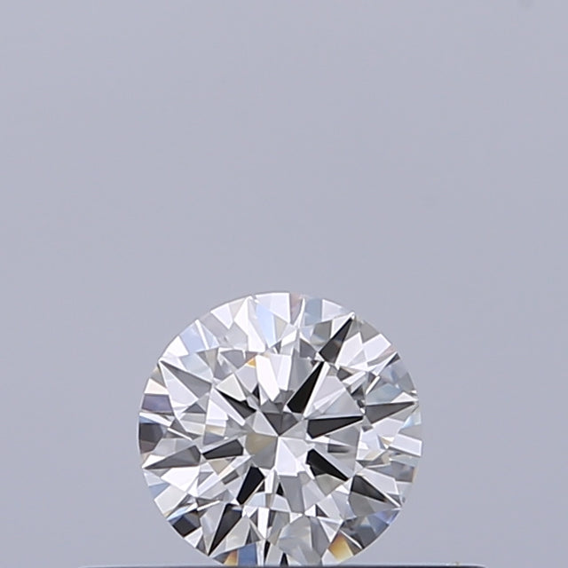 0.24 carat Round diamond E VVS1 Excellent