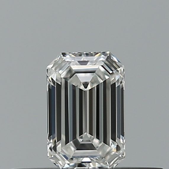 0.25 carat Emerald diamond E IF 