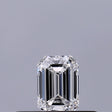 0.23 carat Emerald diamond E VVS2 
