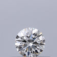 0.26 carat Round diamond F IF Excellent