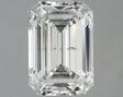 1.04 carat Emerald diamond F SI1 