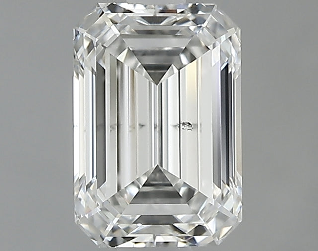 1.04 carat Emerald diamond F SI1 