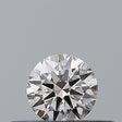 0.18 carat Round diamond F VVS2 Excellent