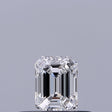 0.24 carat Emerald diamond E VVS1 