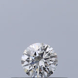 0.18 carat Round diamond E VVS1 Excellent