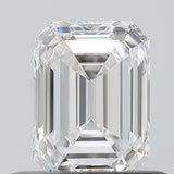 0.53 carat Emerald diamond D  IF