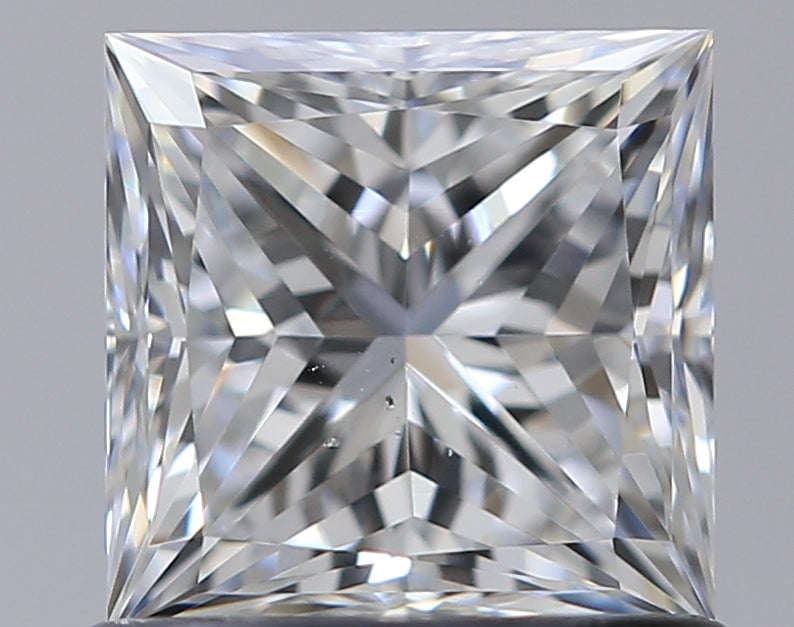 0.90 carat Princess diamond E SI1 