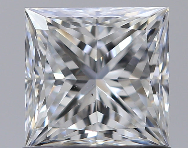 0.90 carat Princess diamond E SI1 