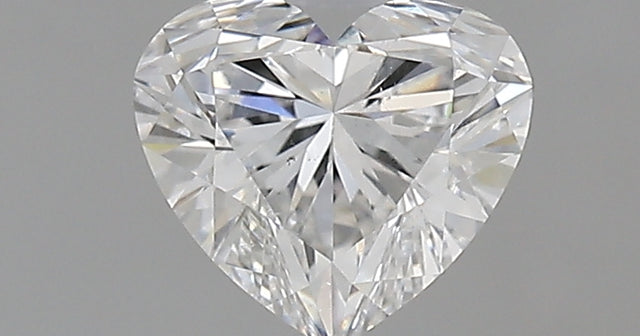 0.71 carat Heart diamond E SI1 