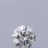 0.23 carat Round diamond F VVS1 Excellent