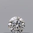 0.19 carat Round diamond E VVS1 Excellent