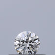 0.18 carat Round diamond F IF Excellent