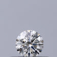 0.20 carat Round diamond E VVS1 Excellent