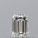 0.23 carat Emerald diamond F VVS1 