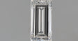 0.54 carat Baguette diamond E VVS1 