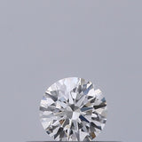 0.18 carat Round diamond E VVS2 Excellent