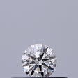 0.18 carat Round diamond F VVS2 Excellent