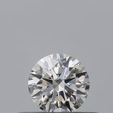 0.25 carat Round diamond E VVS2 Excellent